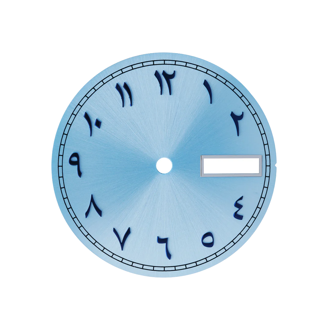 Cadran'Time Arabic dial Ice Blue