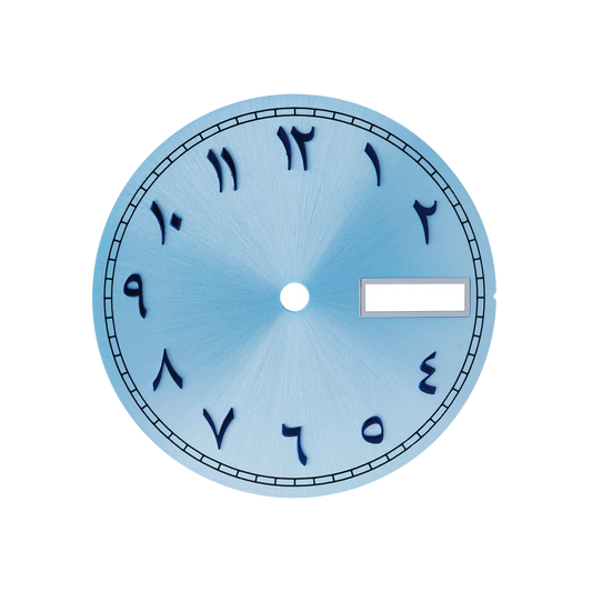 Cadran'Time Arabic dial Ice Blue